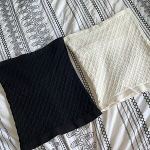 (2) Free People Strapless Tops